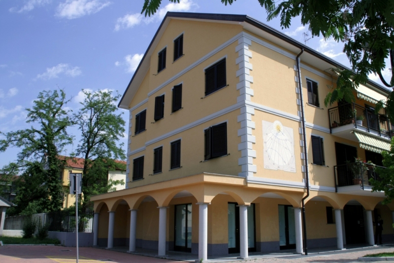 Esterno della struttura La Nuvola Rosa